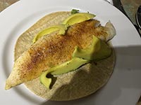 Tilapia Loins Baked